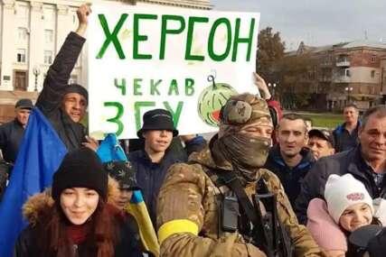 Herson: Mještani slave povratak ukrajinske policije