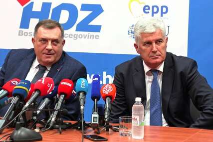 Čović i Dodik nakon sastanka: U posljednjih desetak godina SNSD i HDZ nisu imali nijedan sukob