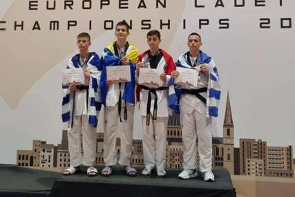 Nino Šeremet kadetski prvak Evrope u taekwondou
