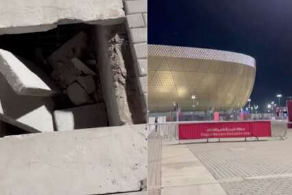Stadion u Kataru se raspada: Koštao milijardu dolara, a ispred njega se stvorila zastrašujuća rupa