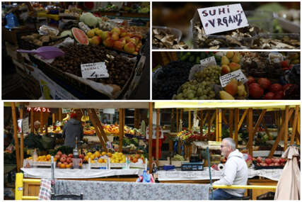 Posjetili smo sarajevsku pijacu: Voće i povrće postaje luksuz