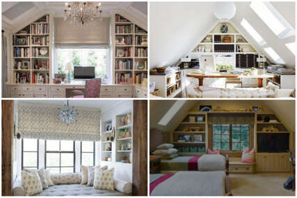 Prekrasan dizajn stana u potkrovlju: Koja su rješenja za manjak prostora