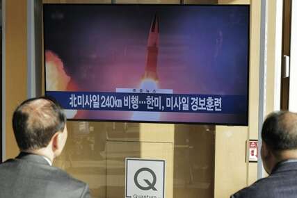 Sjeverna Koreja ispalila novi projektil: Rekordan broj testova ove godine
