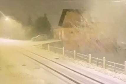 Snježno nevrijeme u Hrvatskoj, objavljen narandžasti meteoalarm