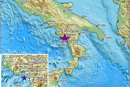 Snažan zemljotres pogodio jug Italije