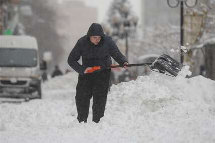 Snježni Armagedon u Moskvi