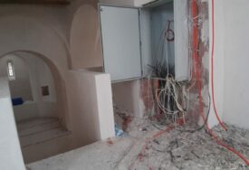 MUP o detaljima devastacije Saborne crkve u Mostaru: Pljačkaši koristili skelu