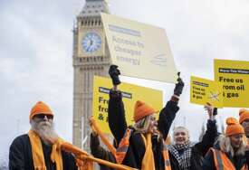 U Londonu protestovali zbog poskupljenja energije