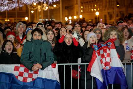 Pogledajte kako večeras izgleda Zagreb nakon što im se ukazao Lionel Messi