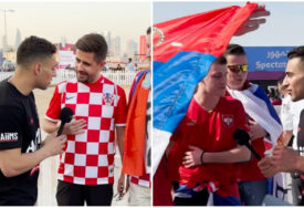 Reakcije su urnebesne: Šta se desi kad hrvatskom navijaču kažete da je Srbin i obrnuto? (VIDEO)