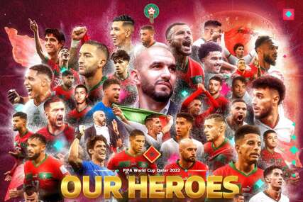 Marokanci ponosni na svoju reprezentaciju, evo šta su objavili na Twitteru