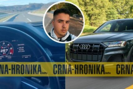 Mirza vozio Audi 267 km/h po autputu u BiH i sve snimao da bi se pohvalio. Sad će požaliti zbog toga