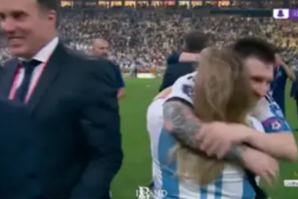 Žena koju je Messi zagrlio nakon završetka finala nije njegova majka