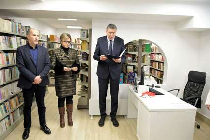 Svečano otvorene nove prostorije odjeljenja Biblioteka Sarajevo u ulici Paromlinska 35