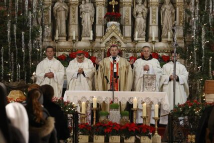 U Katedrali Srca Isusova održana svečana Božićna misa