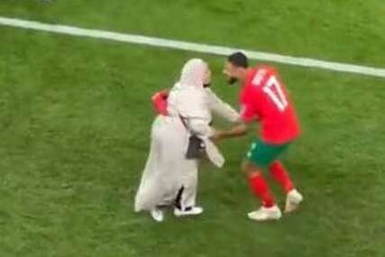 Reprezentativac Maroka poslije utakmice izveo majku na teren pa napravio nešto nezapamćeno