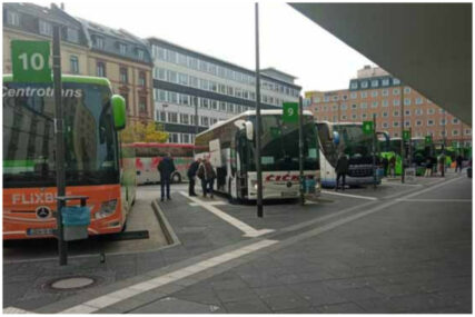 U Frankfurtu kao u BiH: Autobuska stanica puna prijevoznika i putnika iz BiH