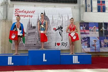 Ritmičarke tuzlanske Slobode osvojile 13 medalja na međunarodnom turniru u Budimpešti