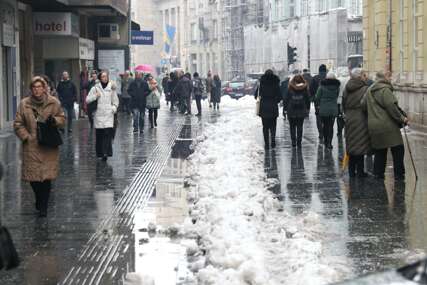 Danas oblačno vrijeme sa snijegom! Objavljeno šta nas očekuje preko vikenda