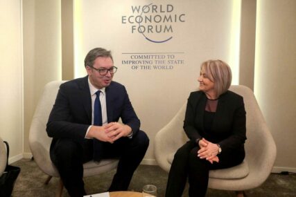 Krišto razgovarala sa Vučićem u Davosu: Napraviti ključne korake za pristup u EU