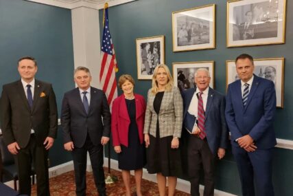Članovi Predsjedništva BiH u Washingtonu razgovarali s američkim senatorima