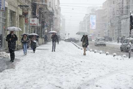 U većem dijelu BiH danas snijeg i niske temperature, na jugu kiša