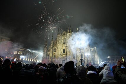 Nova godina dočekana u gradovima širom Evrope