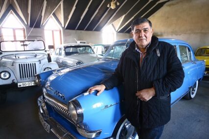 Azerbejdžanski biznismen ima kolekciju 50 oldtimera: Među njima auti ministra Sovjetskog Saveza i Mubaraka