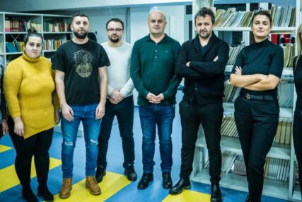 NUBBiH kao dio akcije uspostavljanja rada biblioteke MC Srebrenica u Potočarima