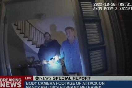 Objavljen šokantan video napada čekićem na muža Nancy Pelosi