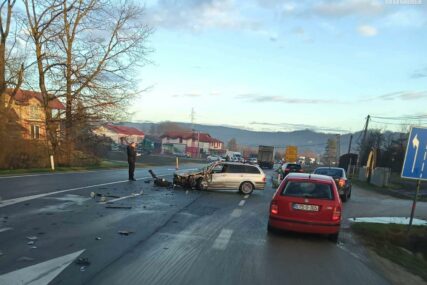 Sudar kod Žepča, povrijeđene dvije osobe