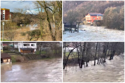 Izlila se rijeka Fojnica, vodostaj Bosne u značajnom porastu