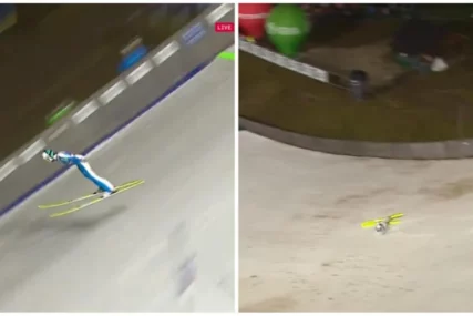 Slovenska skakačica doživjela užasan pad (VIDEO)