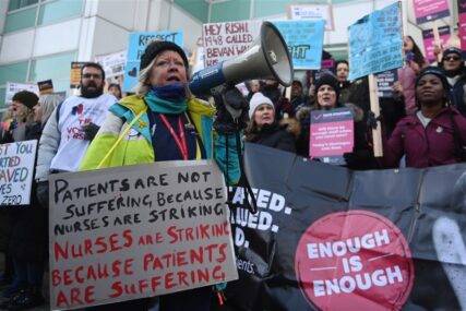 Štrajk medicinskih sestara u Britaniji