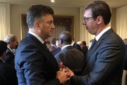 Plenković u Davosu najavio susret sa Vučićem
