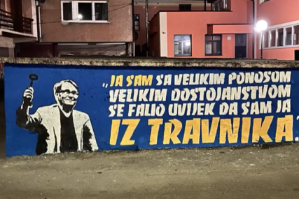 Ćiro Blaževević dobio mural u Travniku