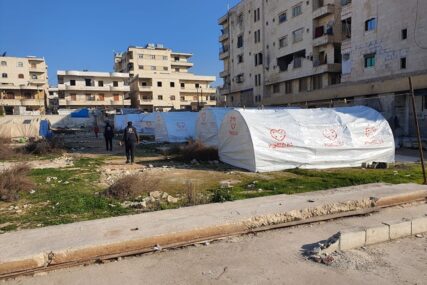 U Siriji postavljeni šatori organizacije Pomozi.ba