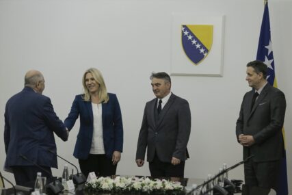Članovi Predsjedništva BiH primili delegacije Evropskog parlamenta