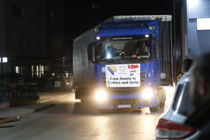 Prvi kamioni pomoći iz Bosne i Hercegovine stigli u Tursku
