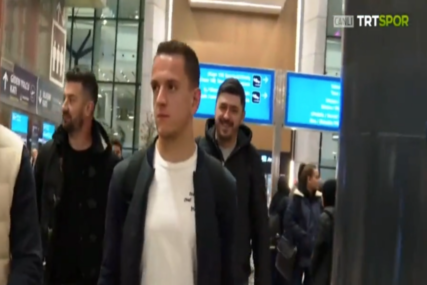 GOTOVA STVAR Zuban, Hrapa i Amir Hadžiahmetović na aerodromu u Istanbulu