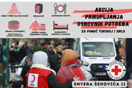 Nastavlja se prikupljanje potrepština za ugrožene u Turskoj i Siriji
