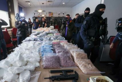 Hrvatska: Policija zaplijenila više od 400 kilograma droge