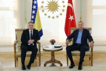 Susret Komšića i Erdogana: Turski predsjednik se zahvalio narodu BiH na podršci nakon razornog zemljotresa