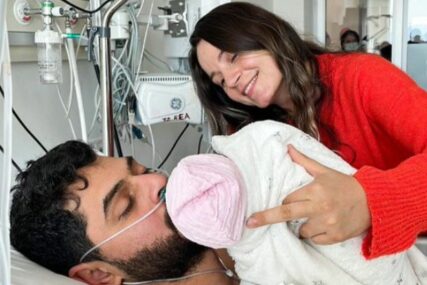 Trenutak neopisive sreće: Mustafa je 11 dana bio pod ruševinama, u bolničkom krevetu je upoznao kćerkicu