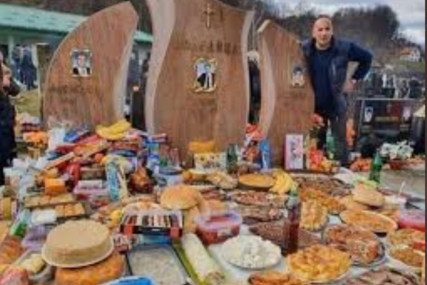 "Švedski stolovi" postavljeni po grobovima na Zadušnice šokirali Srbiju