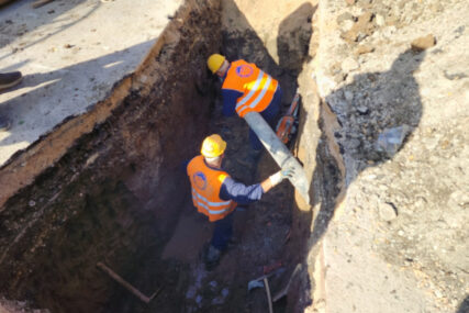 Okončani radovi na rekonstrukciji dijela kanalizacione mreže u sarajevskoj ulici Borak