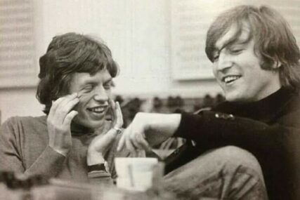 Iako su podijelili svijet zbog Stonesa i Beatlesa, Jagger i Lennon bili su odlični prijatelji