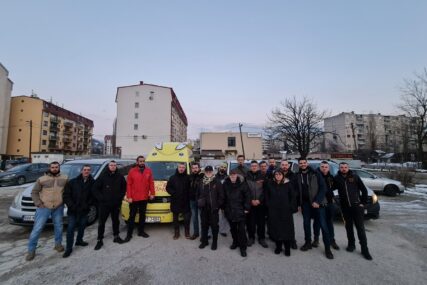 Ekipa od 18 hrabrih ljudi ogromnog srca krenula iz Sarajeva za Tursku
