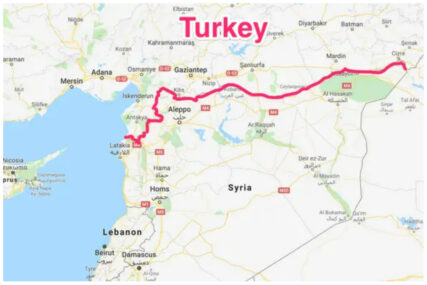 Granica između Turske i Sirije pomjerena 10 metara