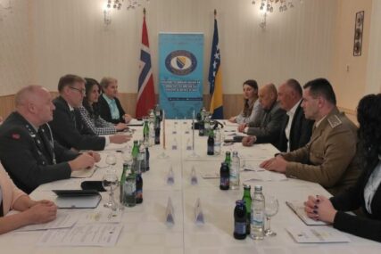 Susret Heleza i ambasadora Norveške: "Veoma je važna realizacija projekata saradnje BiH i NATO-a zbog dešavanja u Evropi"